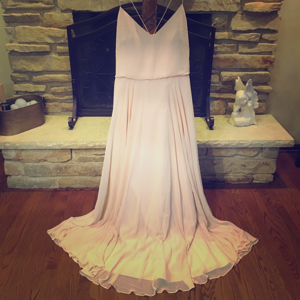Jenny Yoo Bridesmaid Dress (Blush)